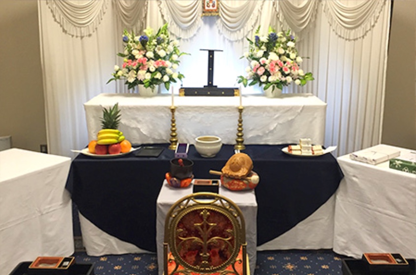 祭壇のご用意